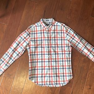 Mens Plaid Dress Shirt